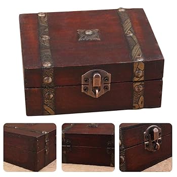 収納ボックス 宝箱 木箱 木製 アンティーク風 レトロ トランク 2個セット 楽天市場】【楽天ランキング1位入賞】アンティーク風 宝箱 木製